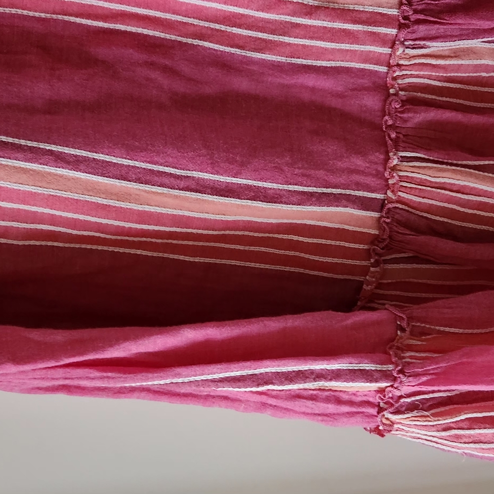 Pink Striped Skirt - Picture 6 of 11